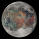 Illustration for article titled And now for a sense of scale: a map of the U.S. overlaid on the Moon